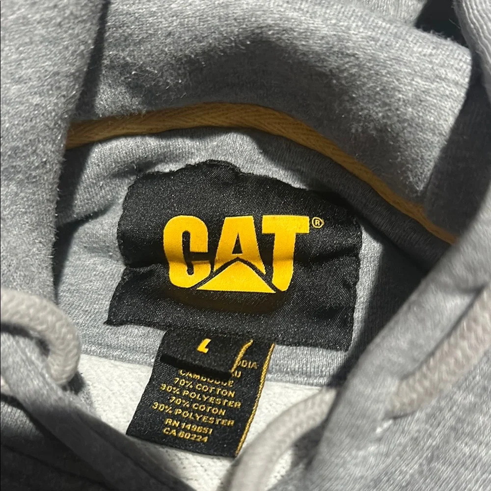 Gray and Black Pet Hoodie